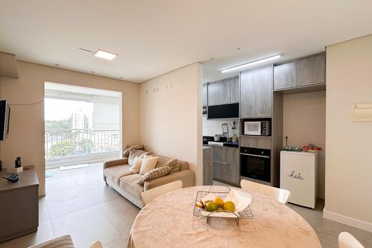 Sala de apartamento à venda com 2 quartos, 63m² em Jardim Paramount, São Bernardo do Campo