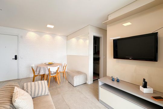 Sala de apartamento à venda com 2 quartos, 63m² em Jardim Paramount, São Bernardo do Campo