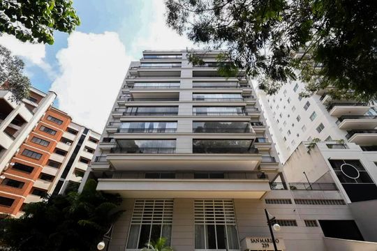 Fachada de apartamento à venda com 4 quartos, 205m² em Paraíso do Morumbi, São Paulo