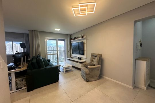 Sala de apartamento à venda com 3 quartos, 74m² em Centro, Barueri