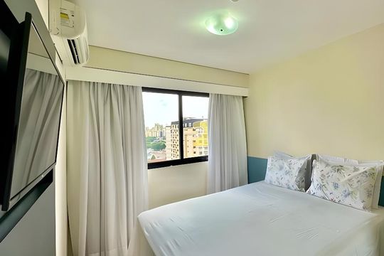 Apartamento para alugar com 1 quarto, 35m² em Indianópolis, São Paulo