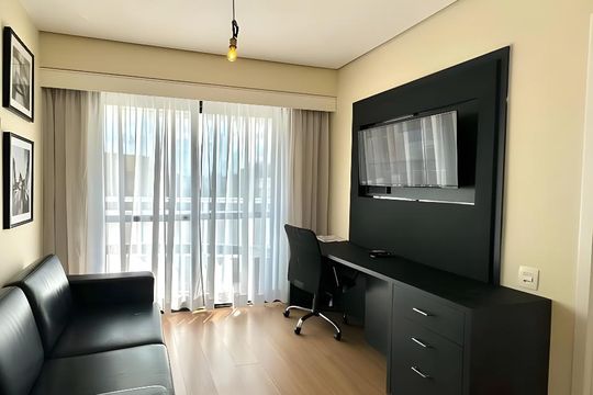 Apartamento para alugar com 1 quarto, 35m² em Indianópolis, São Paulo