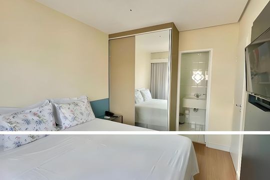 Apartamento para alugar com 1 quarto, 35m² em Indianópolis, São Paulo