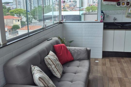 Área externa de apartamento à venda com 3 quartos, 91m² em Vila Carrão, São Paulo