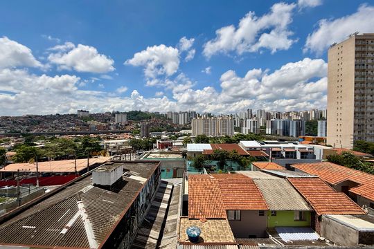 Vista de apartamento à venda com 2 quartos, 28m² em Vila das Belezas, São Paulo