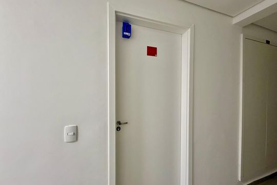 Hall Apartamento de apartamento à venda com 2 quartos, 28m² em Vila das Belezas, São Paulo