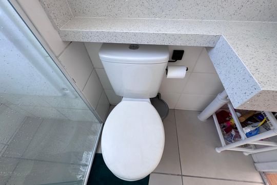 Banheiro Social de apartamento para alugar com 2 quartos, 50m² em Vargem Grande, Rio de Janeiro