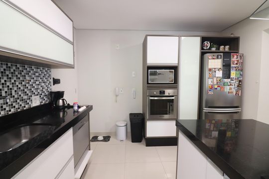 Cozinha  de apartamento à venda com 3 quartos, 106m² em Centro, São Bernardo do Campo