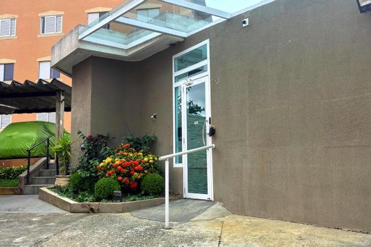 Portaria ( vista interna )  de apartamento à venda com 2 quartos, 54m² em Vila Marchi, São Bernardo do Campo