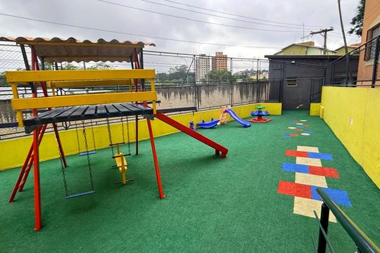 Área comum - Playground de apartamento à venda com 2 quartos, 54m² em Vila Marchi, São Bernardo do Campo