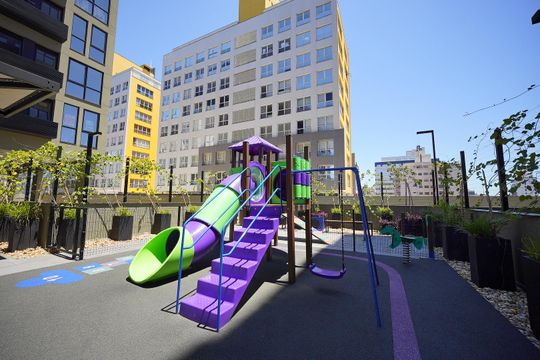 Área comum - Playground de kitnet/studio para alugar com 1 quarto, 31m² em Trindade, Florianópolis
