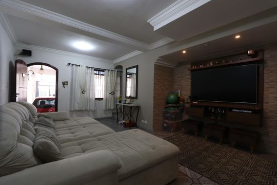 Sala de casa à venda com 3 quartos, 375m² em Vila Nova Pauliceia, São Paulo