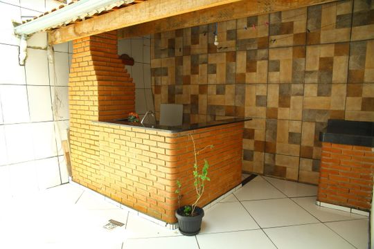 Área Gourmet  de casa à venda com 3 quartos, 180m² em Bairro dos Casa, São Bernardo do Campo