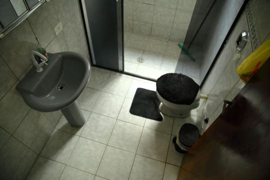 Banheiro Social  de casa à venda com 3 quartos, 180m² em Bairro dos Casa, São Bernardo do Campo