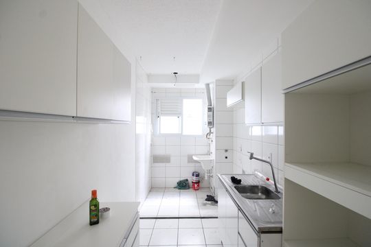 Cozinha de apartamento para alugar com 1 quarto, 48m² em Taquara, Rio de Janeiro