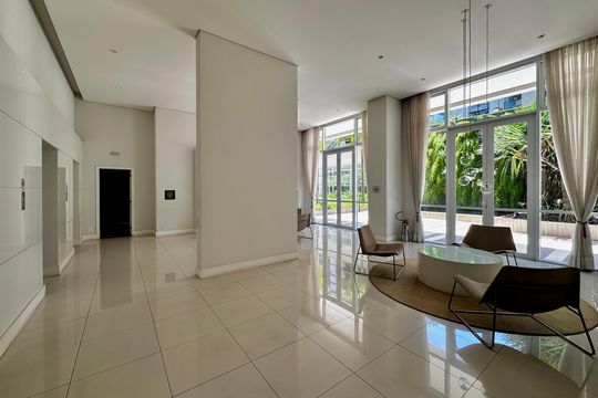 Hall Social  de kitnet/studio para alugar com 1 quarto, 36m² em Brooklin, São Paulo