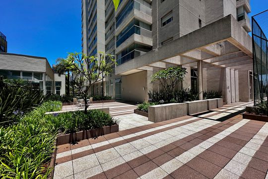 Área comum de kitnet/studio para alugar com 1 quarto, 36m² em Brooklin, São Paulo