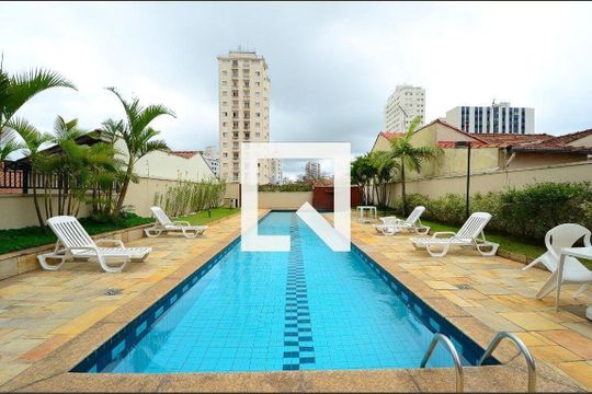 Área comum - Piscina de apartamento para alugar com 1 quarto, 43m² em Mirandópolis, São Paulo