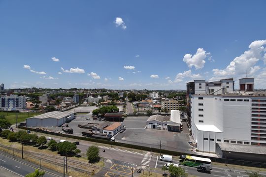 Vista da Sacada  de apartamento à venda com 1 quarto, 27m² em Cristo Rei, Curitiba