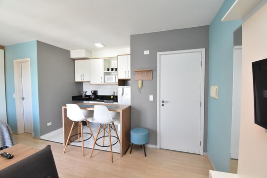 Studio de apartamento à venda com 1 quarto, 27m² em Cristo Rei, Curitiba