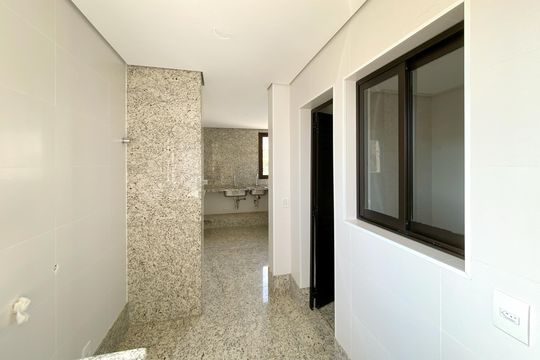 Área de Serviço de apartamento à venda com 4 quartos, 186m² em Serra, Belo Horizonte
