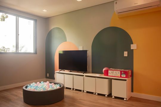 Área comum - Brinquedoteca de apartamento à venda com 1 quarto, 30m² em Vila Monte Alegre, São Paulo