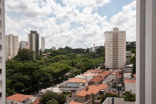 Vista do Quarto  de apartamento à venda com 1 quarto, 30m² em Vila Monte Alegre, São Paulo