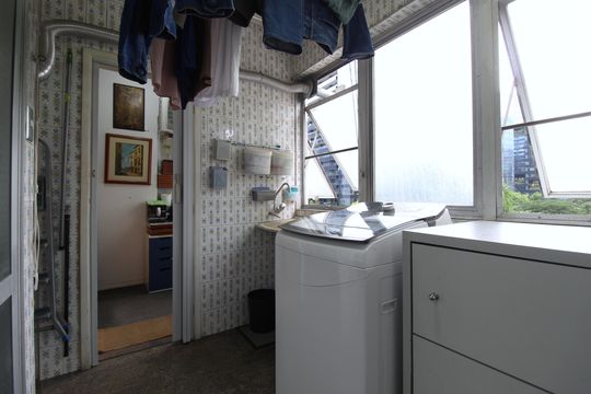 Área de Serviço de apartamento à venda com 3 quartos, 140m² em Itaim Bibi, São Paulo