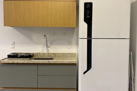 Cozinha de apartamento à venda com 1 quarto, 45m² em Centro, Rio de Janeiro