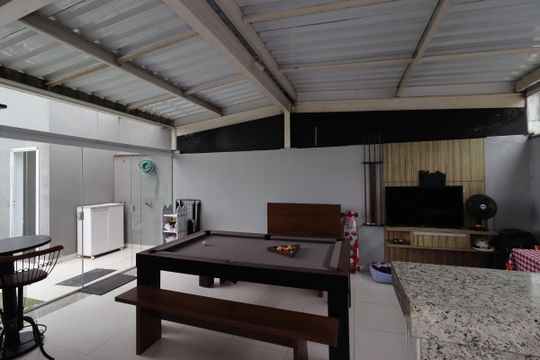 Área Gourmet de apartamento à venda com 2 quartos, 100m² em Vila Valparaíso, Santo André