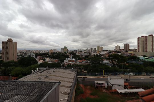 Vista do Quintal de apartamento à venda com 2 quartos, 100m² em Vila Valparaíso, Santo André