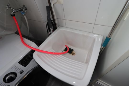 Área de Serviço - Tanque de apartamento à venda com 2 quartos, 100m² em Vila Valparaíso, Santo André
