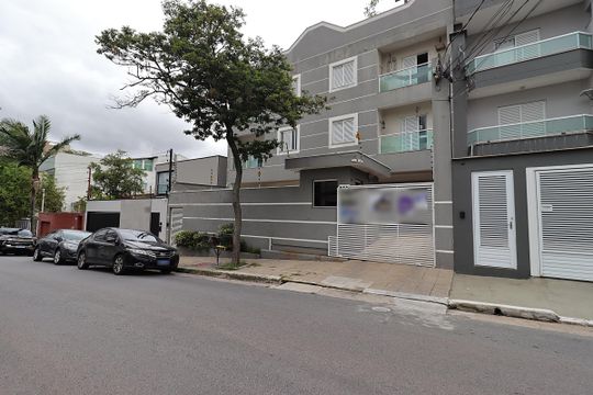 Fachada de apartamento à venda com 2 quartos, 100m² em Vila Valparaíso, Santo André