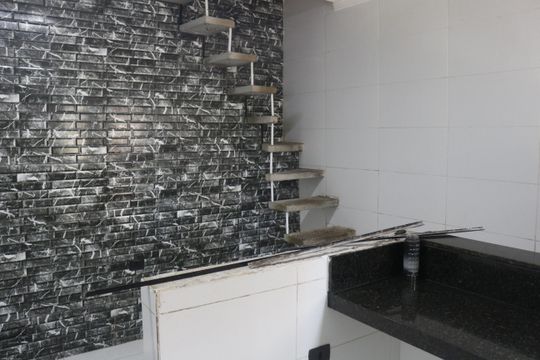 Cozinha de casa para alugar com 2 quartos, 62m² em Vila Palmares, São Caetano do Sul
