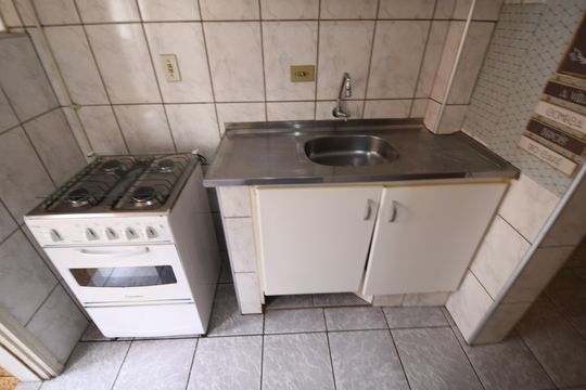 Cozinha de kitnet/studio para alugar com 1 quarto, 36m² em Centro, Campinas