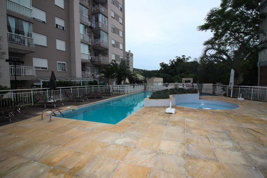 Área comum - Piscina de apartamento à venda com 2 quartos, 54m² em Teresópolis, Porto Alegre