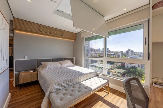 Quarto de apartamento para alugar com 1 quarto, 94m² em Auxiliadora, Porto Alegre