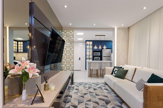 Apartamento à venda com 2 quartos, 80m² em Parque das Nações, Santo André