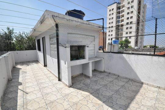 Terraço de casa à venda com 3 quartos, 110m² em Vila Guilherme, São Paulo