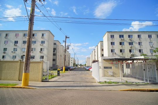 Fachada de apartamento à venda com 2 quartos, 42m² em Santos Dumont, São Leopoldo