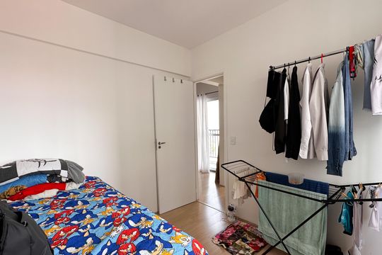 Quarto 2 de apartamento à venda com 2 quartos, 43m² em Bairro dos Casa, São Bernardo do Campo