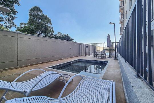 Área comum - Piscina de apartamento à venda com 2 quartos, 43m² em Bairro dos Casa, São Bernardo do Campo