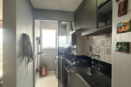 Cozinha de apartamento à venda com 2 quartos, 49m² em Jardim Cidade Pirituba, São Paulo
