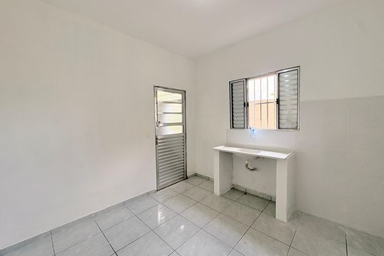 Cozinha de casa para alugar com 1 quarto, 25m² em Jardim São Paulo, Várzea Paulista