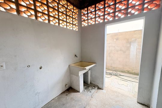 Área de Serviço de casa para alugar com 1 quarto, 25m² em Jardim São Paulo, Várzea Paulista