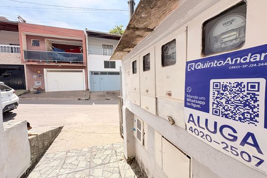 Fachada de casa para alugar com 1 quarto, 25m² em Jardim São Paulo, Várzea Paulista