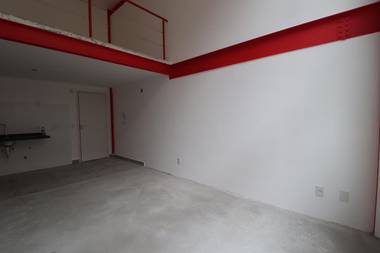 Sala de apartamento à venda com 1 quarto, 52m² em Santa Terezinha, Santo André