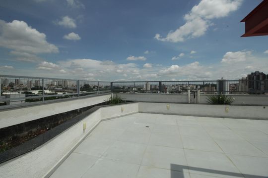 Área comum - Churrasqueira de kitnet/studio para alugar com 1 quarto, 52m² em Santa Terezinha, Santo André