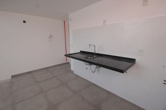 Cozinha de kitnet/studio para alugar com 1 quarto, 52m² em Santa Terezinha, Santo André