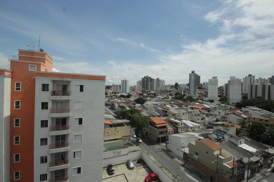 Vista da Sala de kitnet/studio para alugar com 1 quarto, 52m² em Santa Terezinha, Santo André
